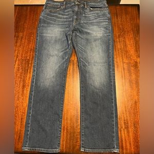 J.CREW | DENIM BLUE STRAIGHT FIT JEANS | SIZE 36/30